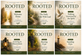ROOTED™ The Complete Discipleship Collection by Kimberly Hale | Faith & Business™ featuring all six volumes: Welcome Home, The Daily Walk With God, Walking Governed by the Spirit, Growing in Discernment, Bearing Fruit, and Standing Firm.