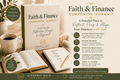 Faith & Finance Companion Journal by Kimberly Faith & Business – Guided faith-based journal for prayer, reflection, financial stewardship, and personal growth.